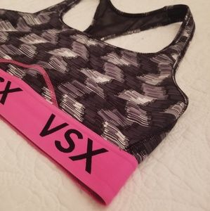 Victoria's Secret Sport Black and Gray Sports Bra